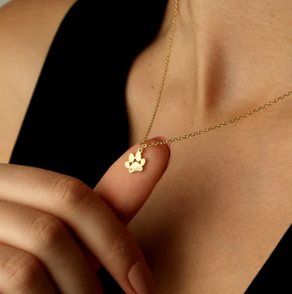 Dog Paw Necklace