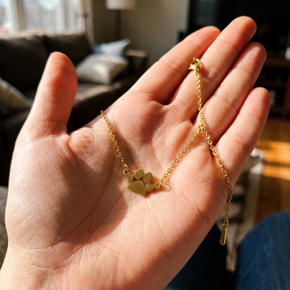 Pawprint Memory Bracelet