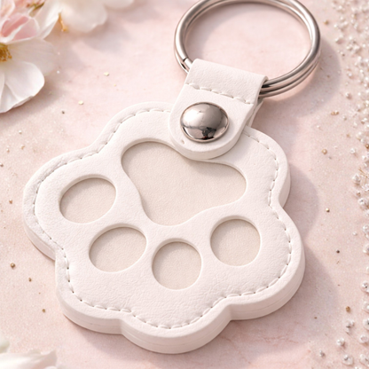 Dog Paw Keychain