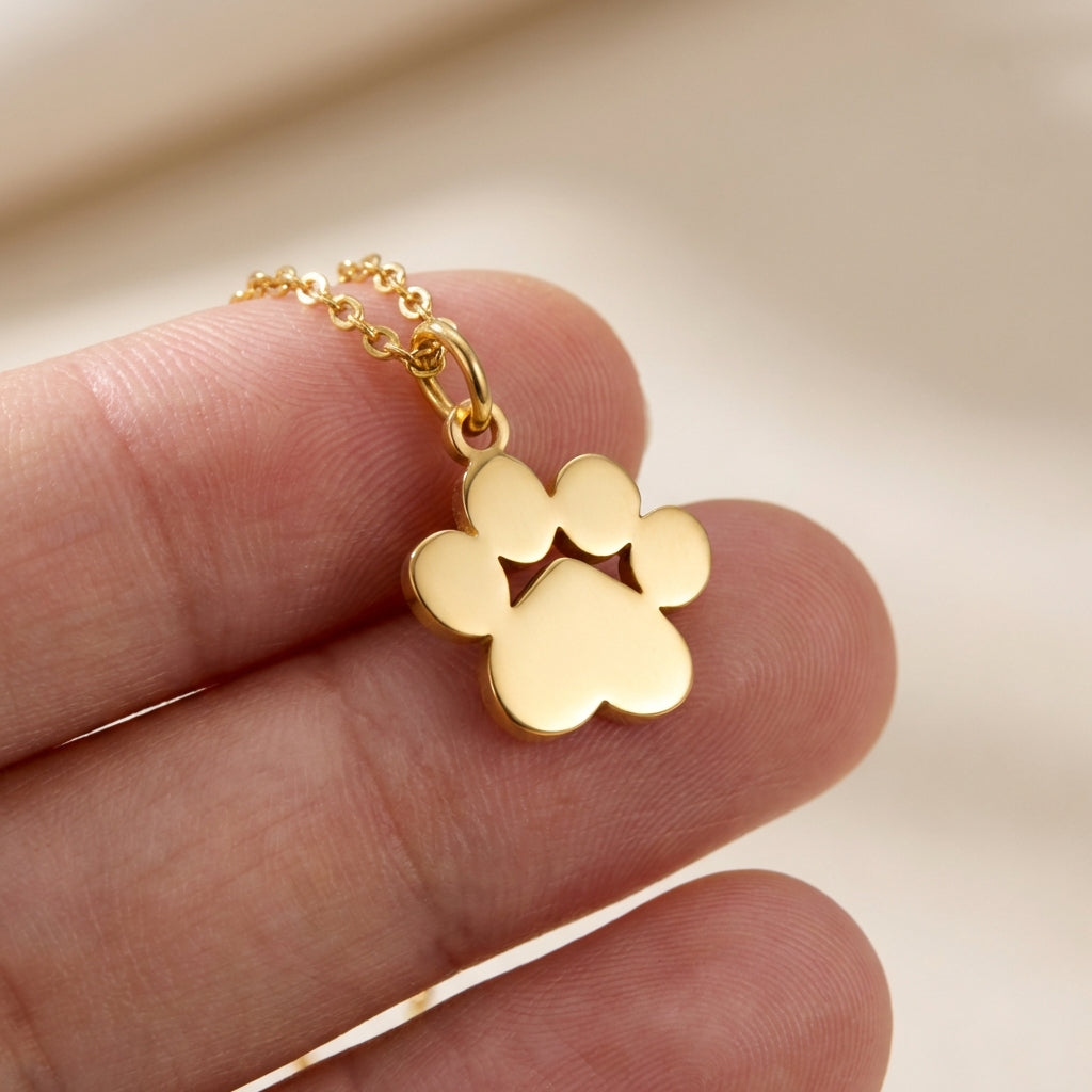 Dog Paw Necklace
