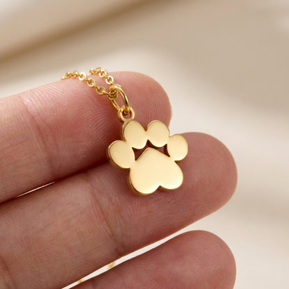 Dog Paw Necklace