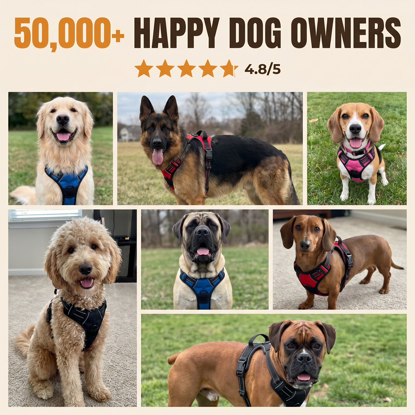 No-Pull Dog Harness
