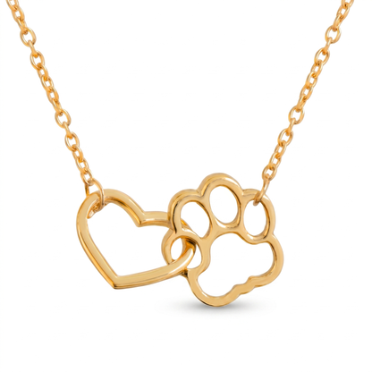 Paw & Heart Necklace