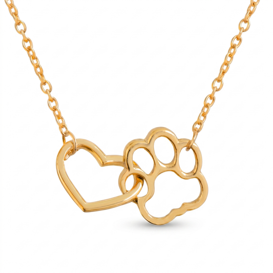 Paw & Heart Necklace